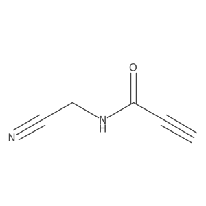 N-(Cyanomethyl)propiolamide结构式