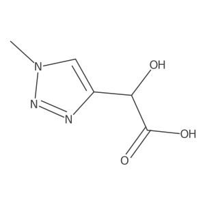 2-hydroxy-2-(1-methyl-1H-1,2,3-triazol-4-yl)acetic acid Structure