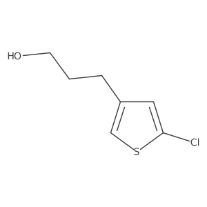 3-(5-Chlorothiophen-3-yl)propan-1-ol Structure