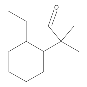 2-(2-Ethylcyclohexyl)-2-methylpropanal Structure