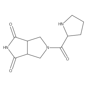 5-prolyltetrahydropyrrolo[3,4-c]pyrrole-1,3(2H,3aH)-dione Structure