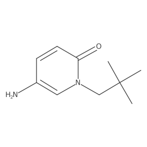 5-Amino-1-(2,2-dimethylpropyl)-1,2-dihydropyridin-2-one Structure