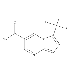 6-(Trifluoromethyl)imidazo[1,5-a]pyrimidine-3-carboxylic acid Structure