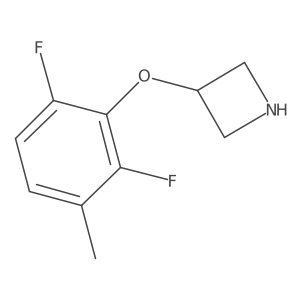3-(2,6-Difluoro-3-methylphenoxy)azetidine Structure