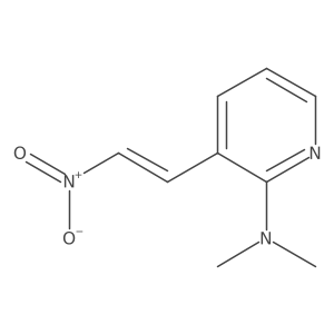 N,N-dimethyl-3-(2-nitroethenyl)pyridin-2-amine结构式