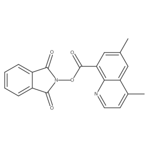 1,3-dioxo-2,3-dihydro-1H-isoindol-2-yl 4,6-dimethylquinoline-8-carboxylate Structure