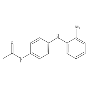 N-[4-[(2-aminophenyl)amino]phenyl]acetamide Structure