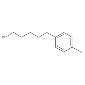 1-Bromo-4-(5-bromopentyl)benzene结构式