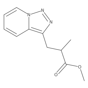 Methyl I+/--methyl[1,2,3]triazolo[1,5-a]pyridine-3-propanoate结构式