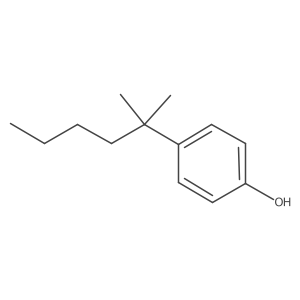 4-(1,1-Dimethylpentyl)phenol Structure