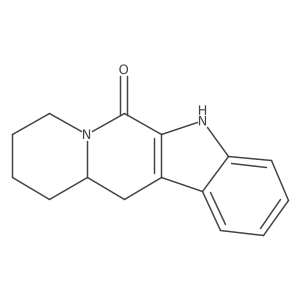 8,9,10,11,11a,12-Hexahydroindolo[3,2-b]quinolizin-6(5H)-one结构式