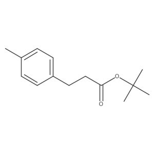 3-(4-Methylphenyl)-propanoic acid tert-butyl ester结构式