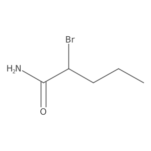 2-Bromopentanamide Structure