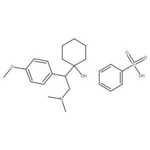 Venlafaxine besylate, (S)-结构式