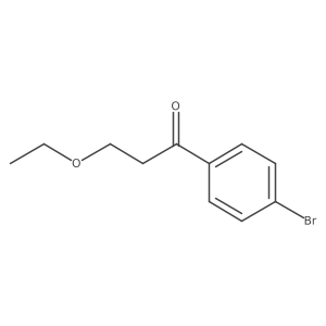 1-(4-Bromophenyl)-3-ethoxypropan-1-one Structure