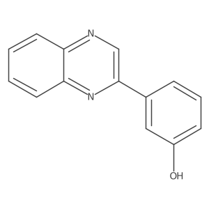 2-(3-Hydroxyphenyl)quinoxaline结构式
