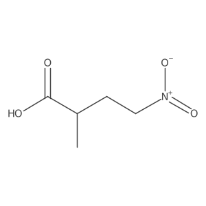 (2S)-2-Methyl-4-nitrobutanoic acid结构式