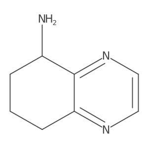 (R)-5,6,7,8-Tetrahydroquinoxalin-5-amine结构式