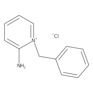 2-Amino-1-benzylpyridin-1-ium chloride结构式