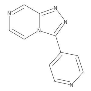 3-(4-Pyridinyl)[1,2,4]triazolo[4,3-a]pyrazine Structure