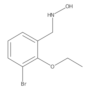 3-Bromo-2-ethoxy-N-hydroxybenzenemethanamine Structure