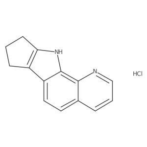 3,16-Diazatetracyclo[8.6.0.0^{2,7}.0^{11,15}]hexadeca-1(10),2(7),3,5,8,11(15)-hexaene hydrochloride结构式