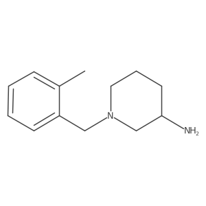 1-[(2-Methylphenyl)methyl]-3-piperidinamine结构式