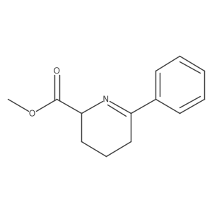 Methyl 2,3,4,5-tetrahydro-6-phenyl-2-pyridinecarboxylate Structure