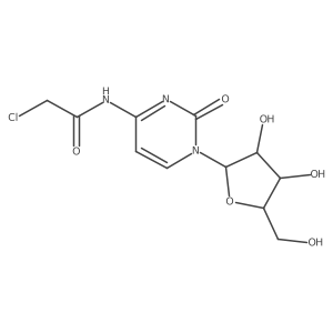 2-chloro-N-[1-[(2R,3R,4S,5R)-3,4-dihydroxy-5-(hydroxymethyl)oxolan-2-yl]-2-oxopyrimidin-4-yl]acetamide Structure