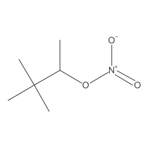 2,2-Dimethyl-3-butyl nitrate结构式