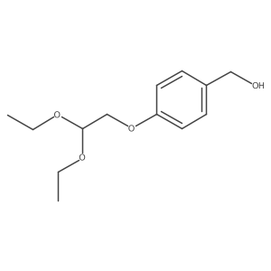 [4-(2,2-Diethoxy-ethoxy)-phenyl]-methanol Structure