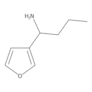 (1R)-1-(3-Furyl)butylamine结构式