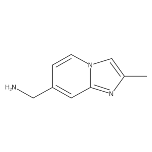 {2-Methylimidazo[1,2-a]pyridin-7-yl}methanamine Structure