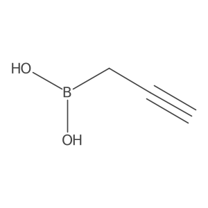 Prop-2-yn-1-ylboronic acid结构式