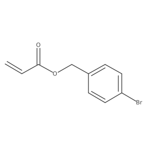 (4-Bromophenyl)methyl 2-propenoate结构式
