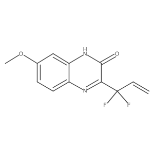3-(1,1-Difluoroallyl)-7-methoxyquinoxalin-2-ol结构式