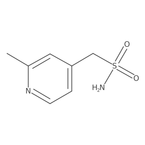 (2-Methylpyridin-4-yl)methanesulfonamide结构式