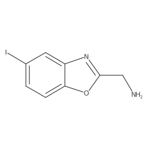 2-(Aminomethyl)-5-iodobenzo[d]oxazole Structure