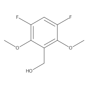 (3,5-Difluoro-2,6-dimethoxyphenyl)methanol结构式