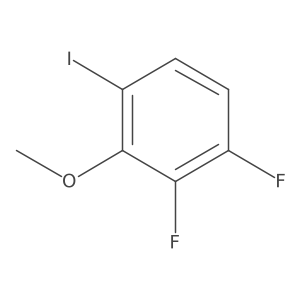 1,2-Difluoro-4-iodo-3-methoxybenzene Structure