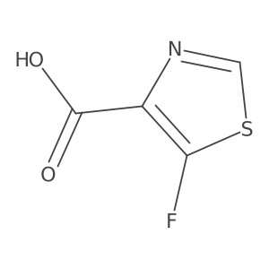 5-Fluoro-4-thiazolecarboxylic acid Structure