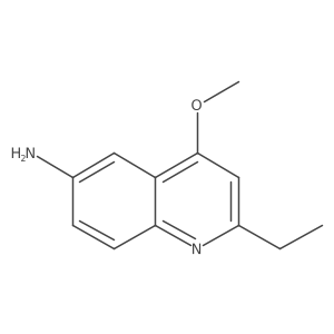 2-Ethyl-4-methoxyquinolin-6-amine Structure