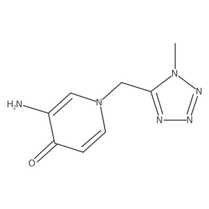 3-amino-1-[(1-methyl-1H-1,2,3,4-tetrazol-5-yl)methyl]-1,4-dihydropyridin-4-one Structure