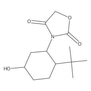 3-(2-Tert-butyl-5-hydroxycyclohexyl)-1,3-oxazolidine-2,4-dione Structure