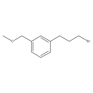 1-(3-Bromopropyl)-3-(methoxymethyl)benzene Structure