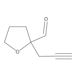 2-(Prop-2-yn-1-yl)oxolane-2-carbaldehyde结构式