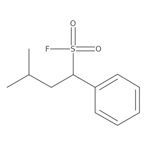 3-Methyl-1-phenylbutane-1-sulfonyl fluoride Structure