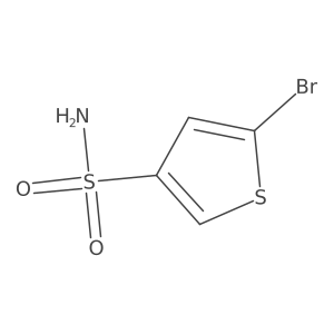 5-Bromothiophene-3-sulfonamide结构式