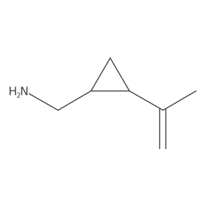 [2-(Prop-1-en-2-yl)cyclopropyl]methanamine Structure
