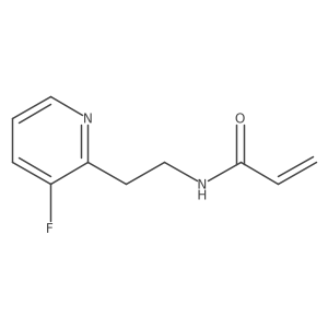 N-[2-(3-Fluoropyridin-2-yl)ethyl]prop-2-enamide Structure